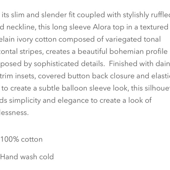 NEW | dRA Los Angeles x Anthropologie |Alora Top - Size S - Picture 9 of 9